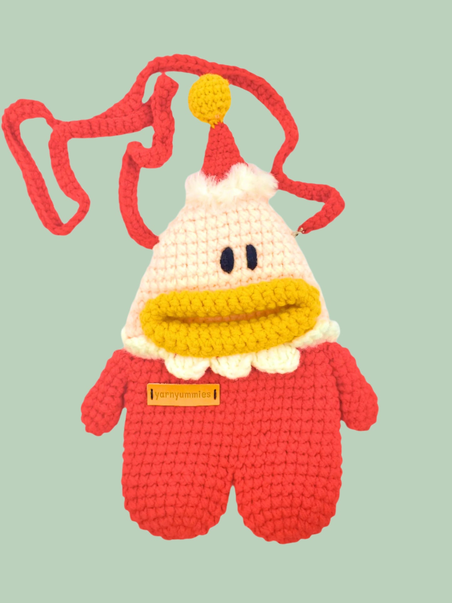 Little Santa Hat Messenger Bag