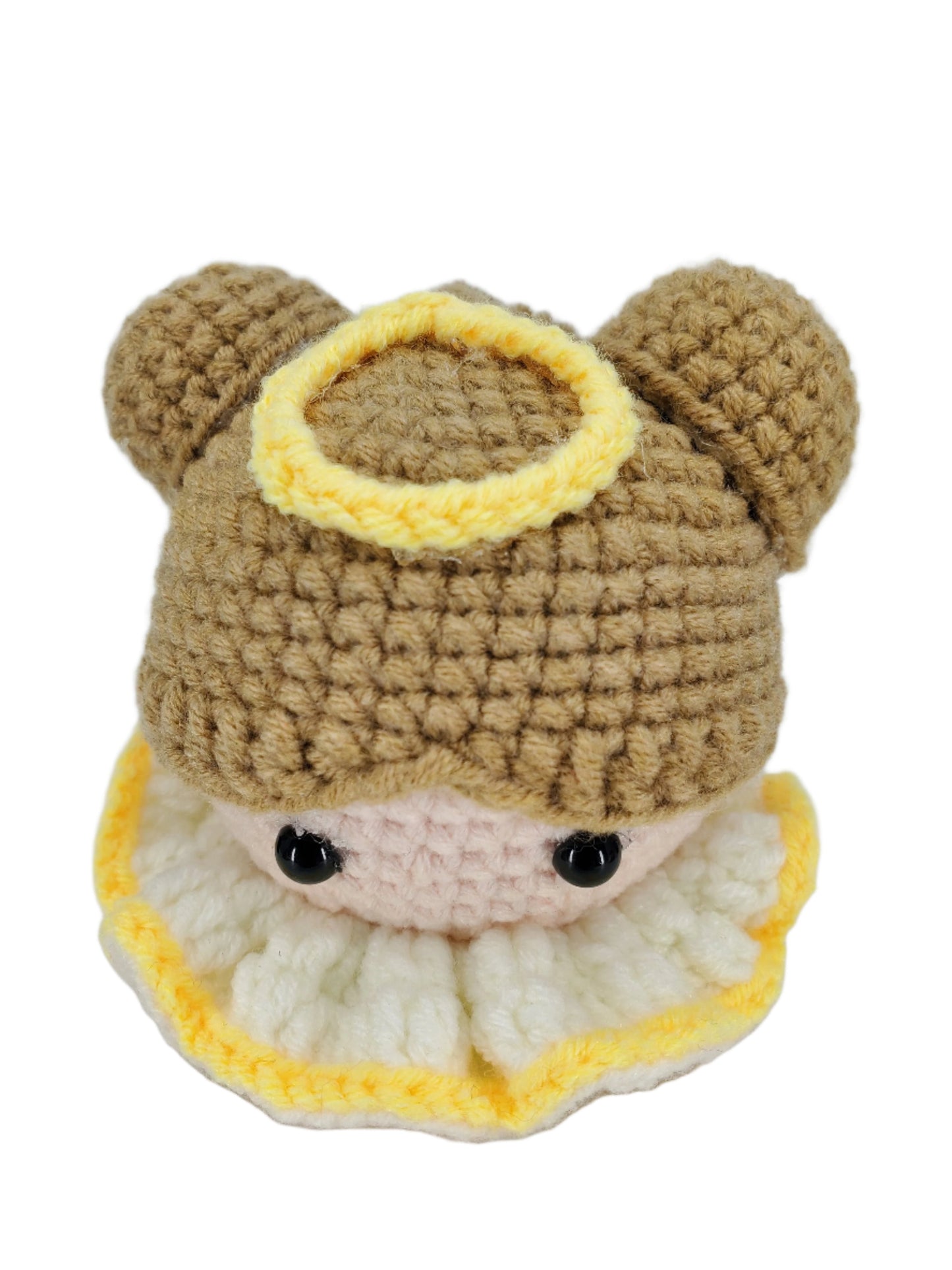 Angel Head Amigurumi Ornament – Soft, Serene & Full of Holiday Grace 👼