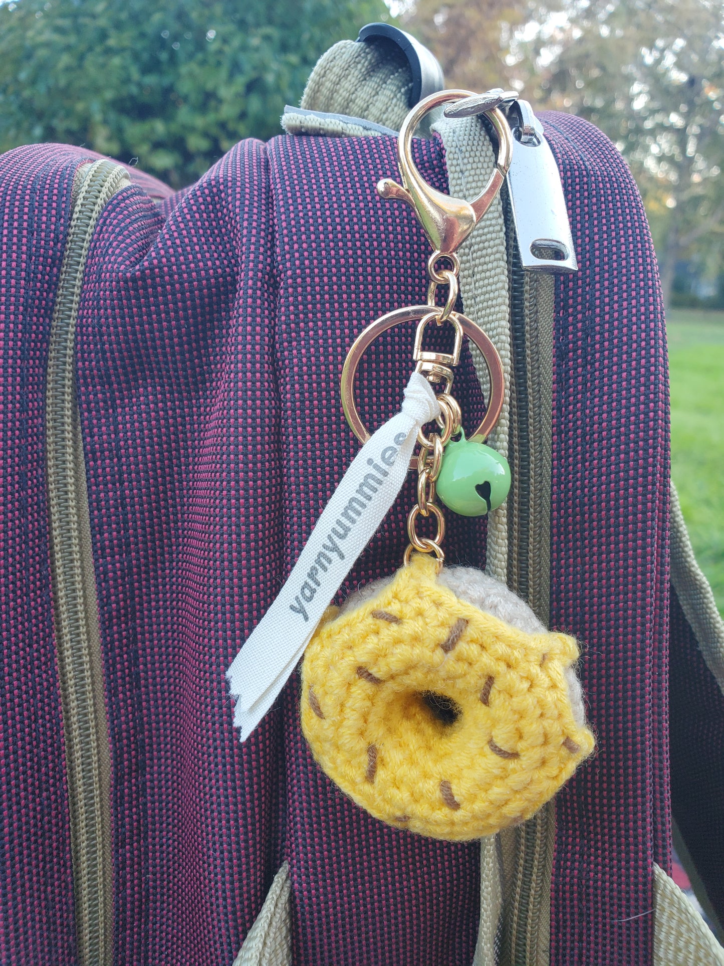 Crochet Donut Keychains
