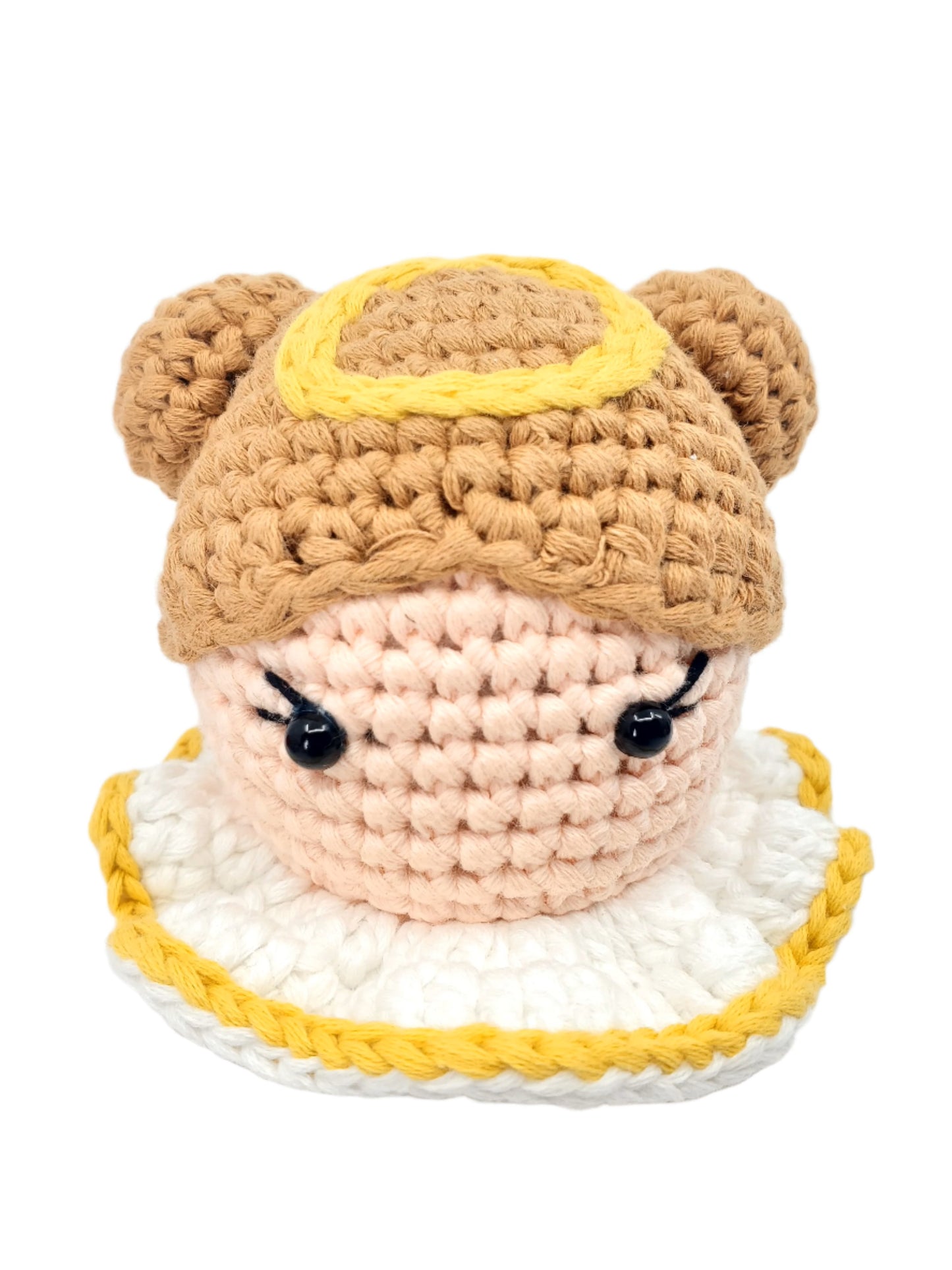 Angel Head Amigurumi Ornament – Gentle, Joyful & Made to Be Treasured 👼