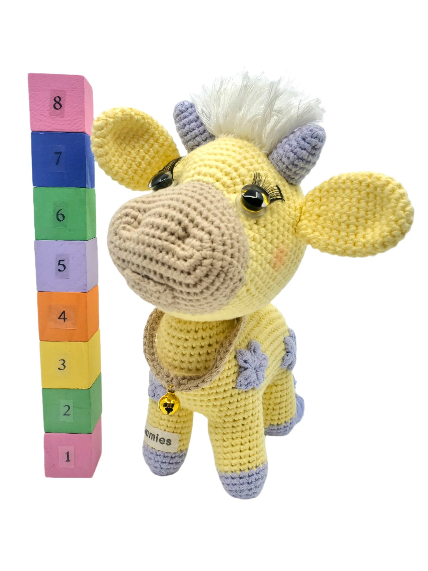 Cow (Yellow & Lavender)