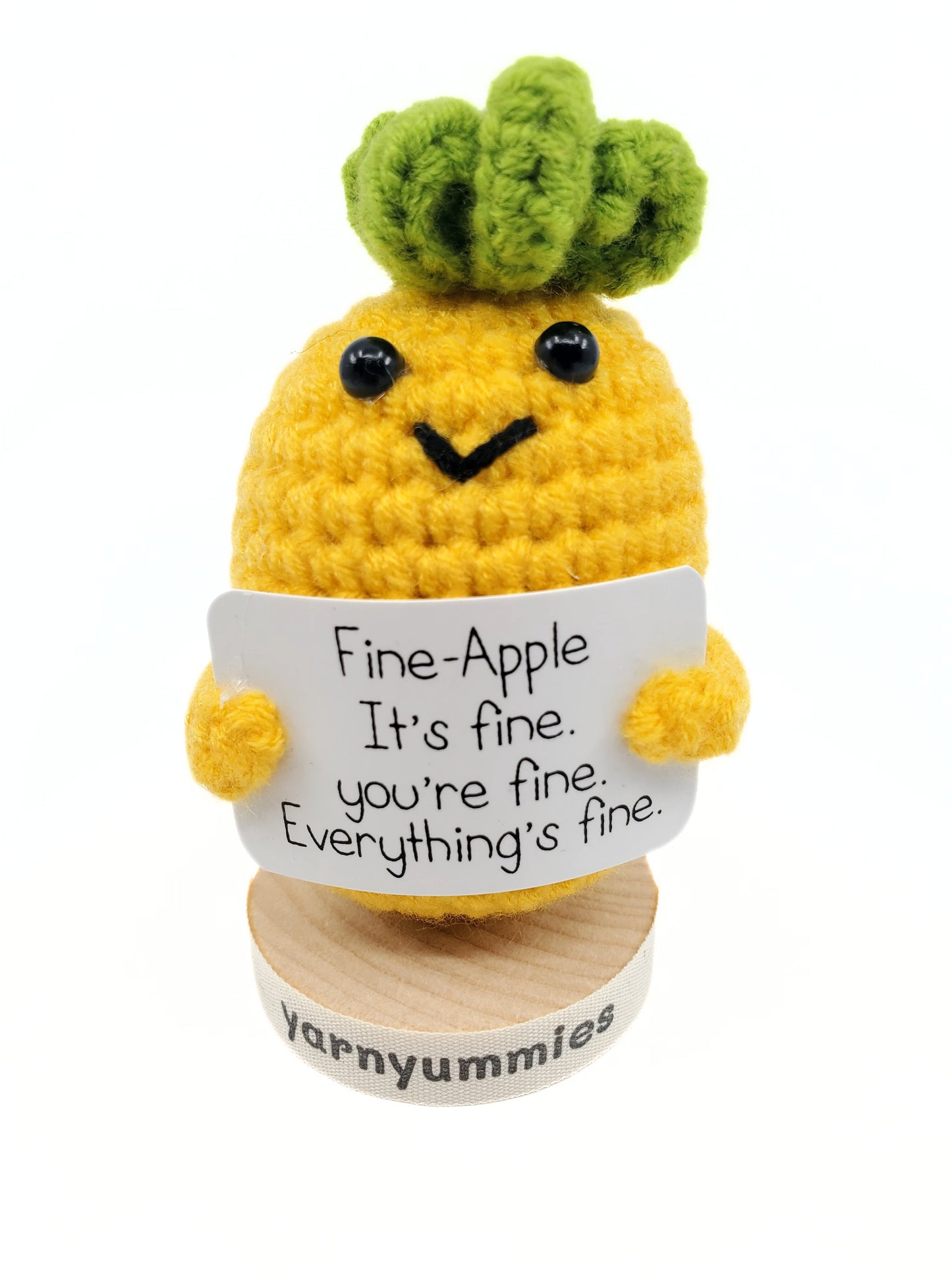 Stress-Relief Companion - Fine-Apple Anxiety Buddy