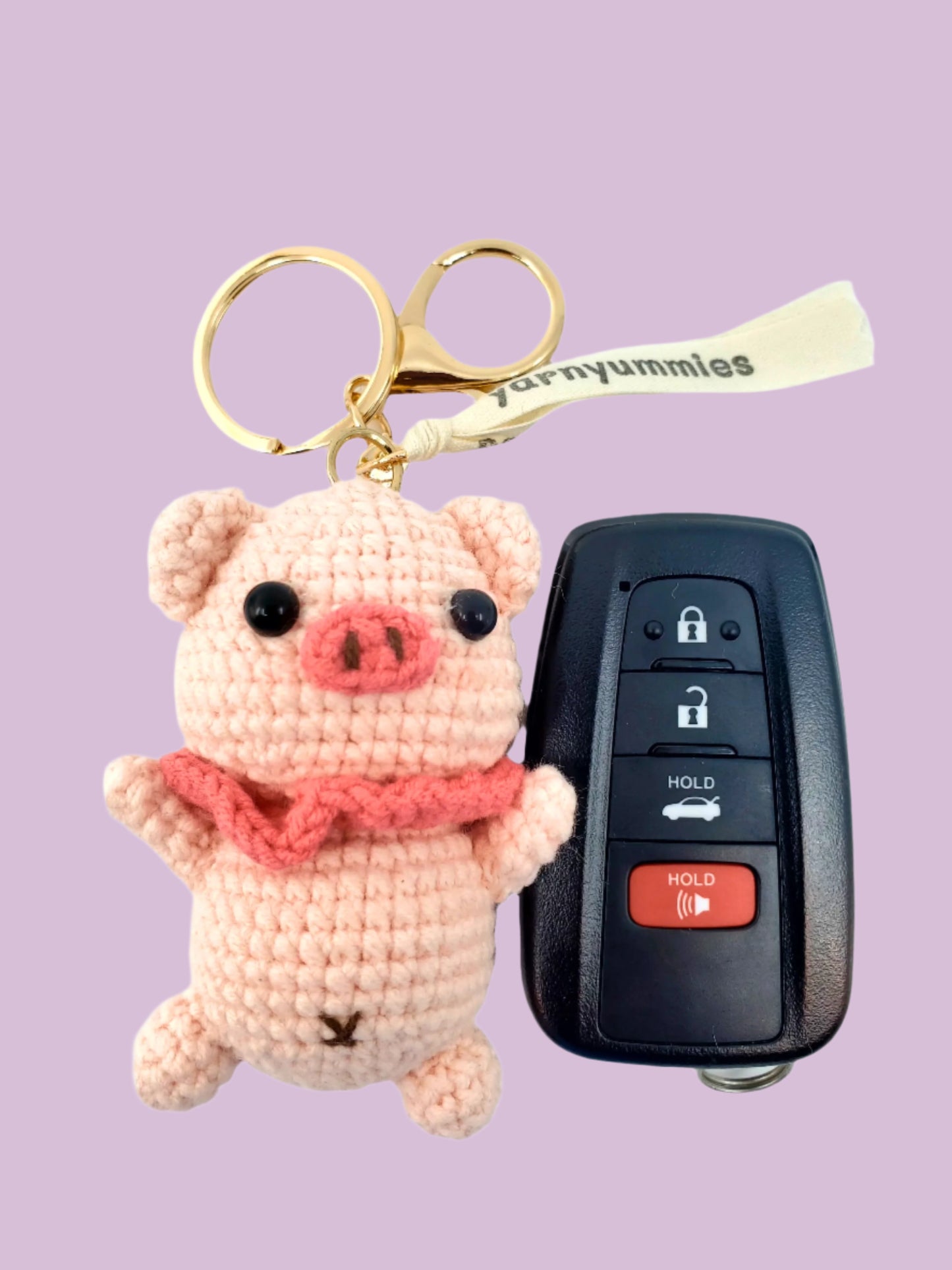 Pocket Pal Keychain - Piggy