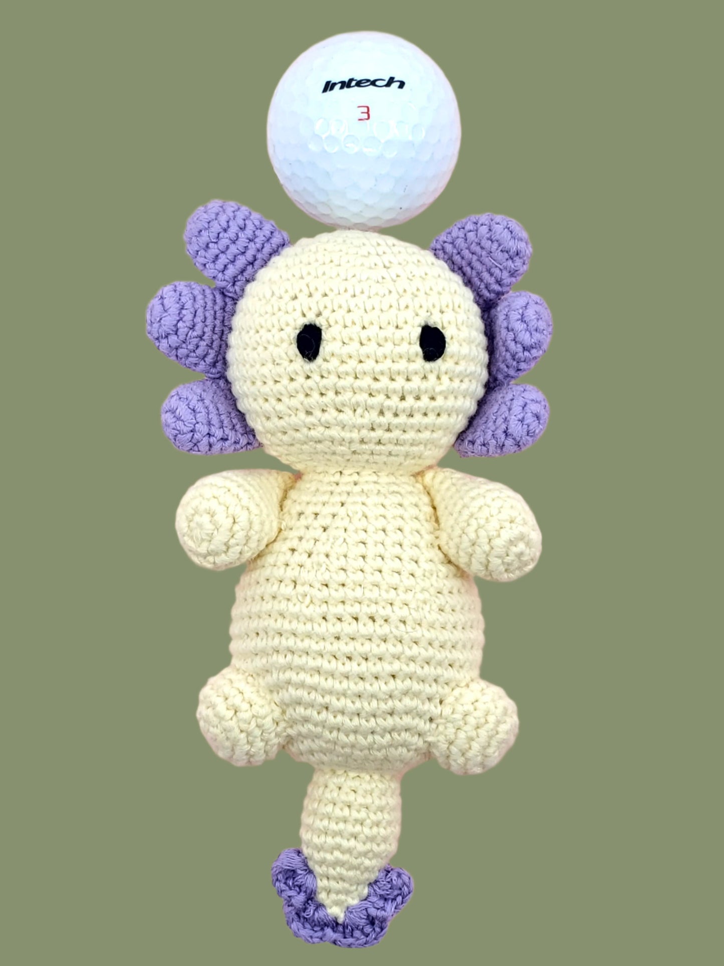 Axolotl - White and Lavender
