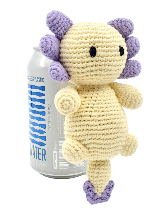 Axolotl - White and Lavender