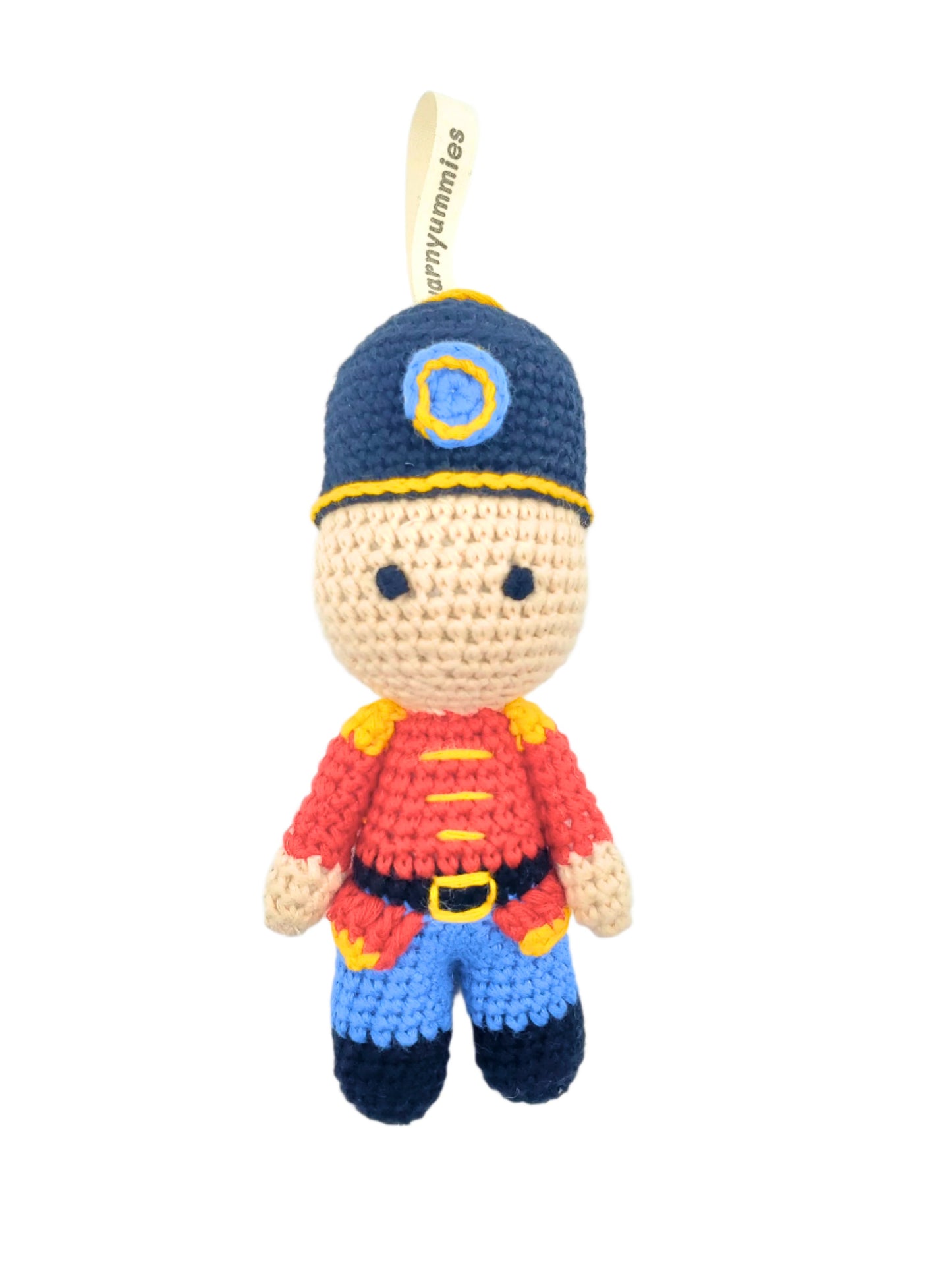 Nutcracker Amigurumi Ornament – A Soft Twist on a Holiday Classic 🎁