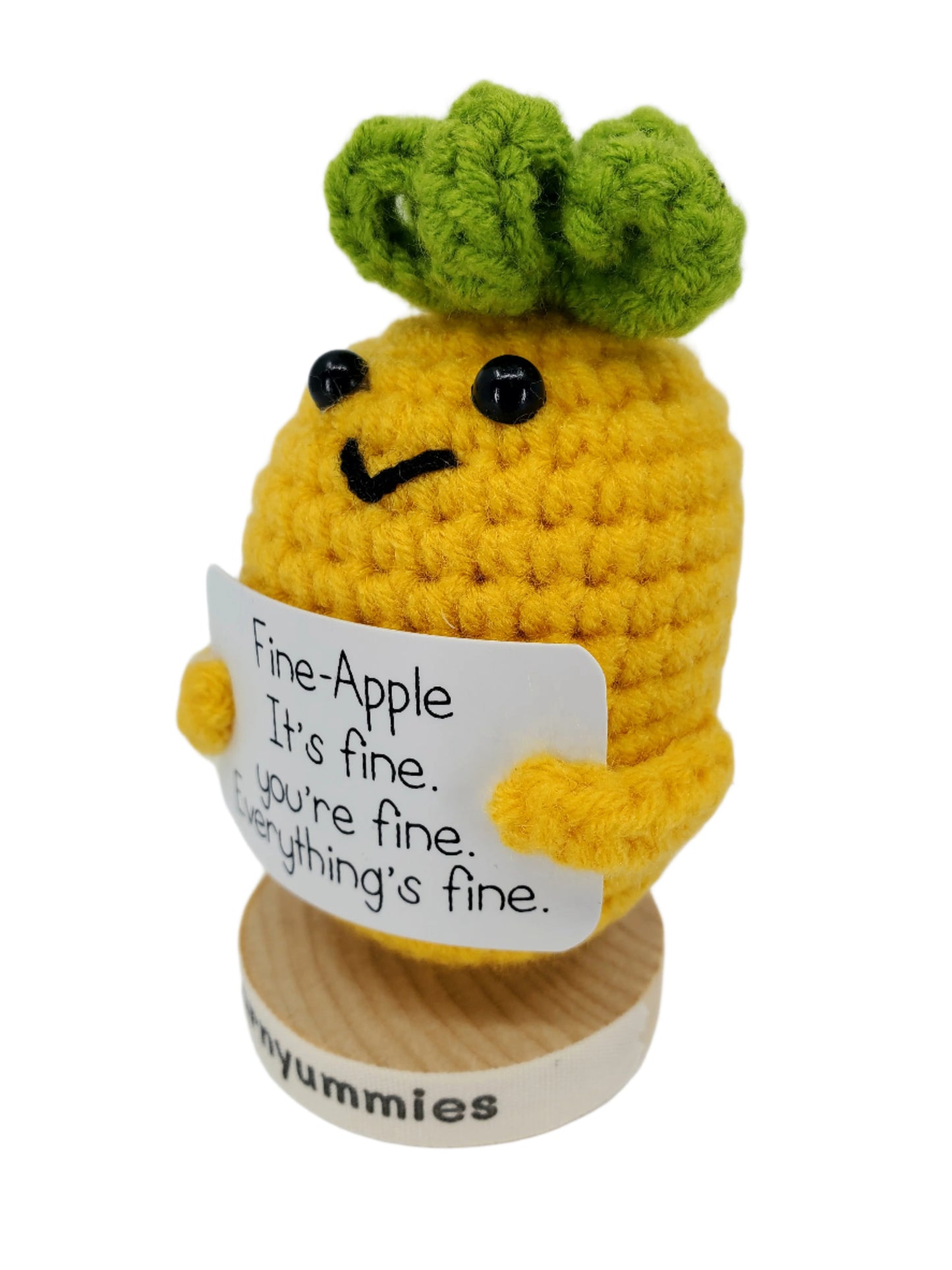 Stress-Relief Companion - Fine-Apple Anxiety Buddy