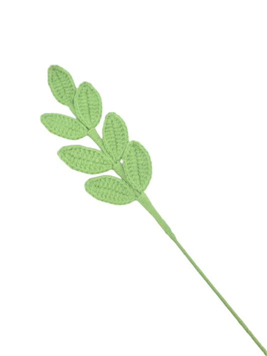 Crochet Leaf Stem