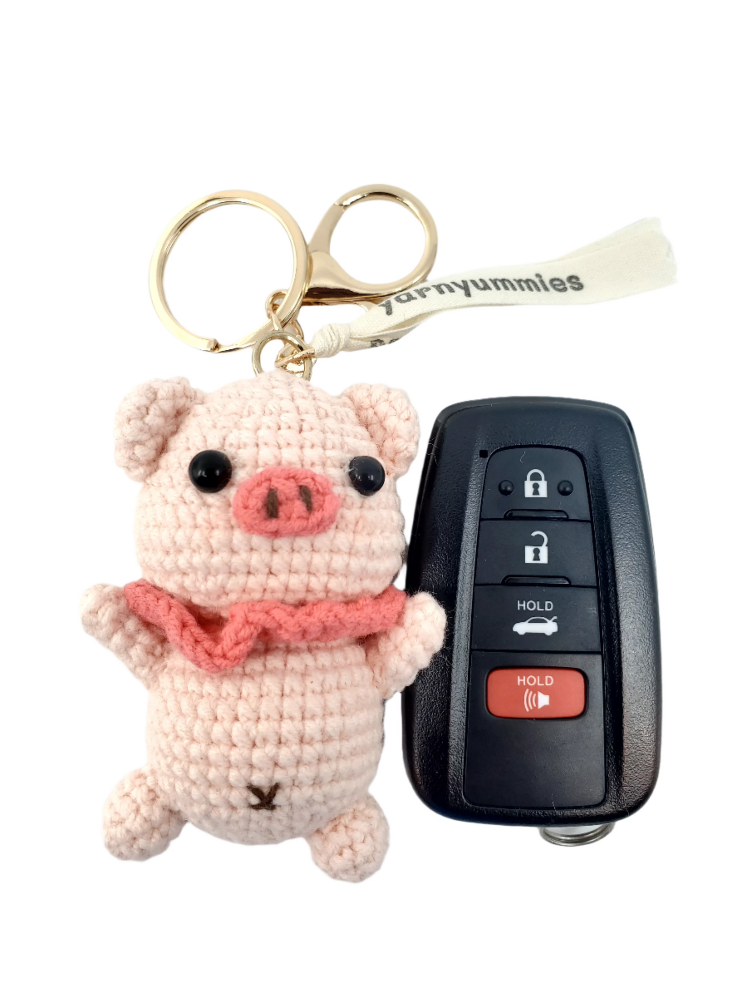 Pocket Pal Keychain - Piggy