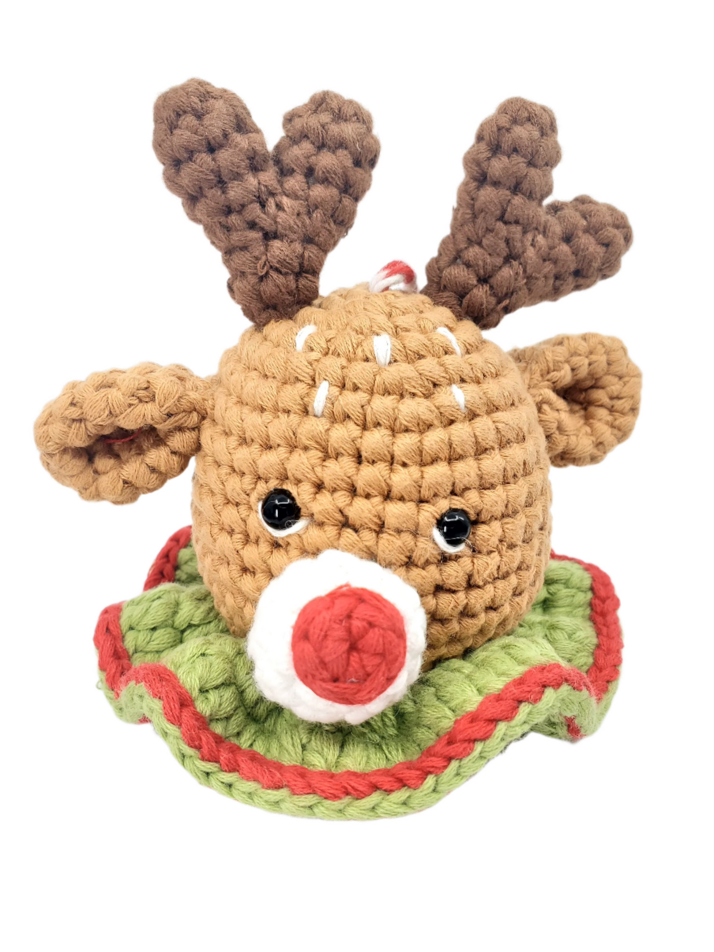 Reindeer Head (With Rattle)