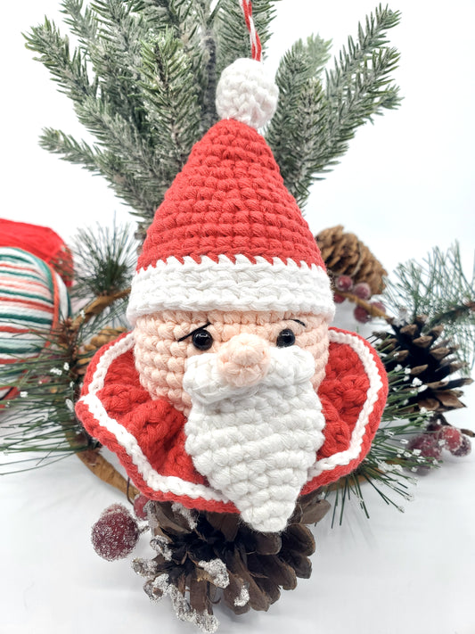 Santa Claus Head (With Rattle)