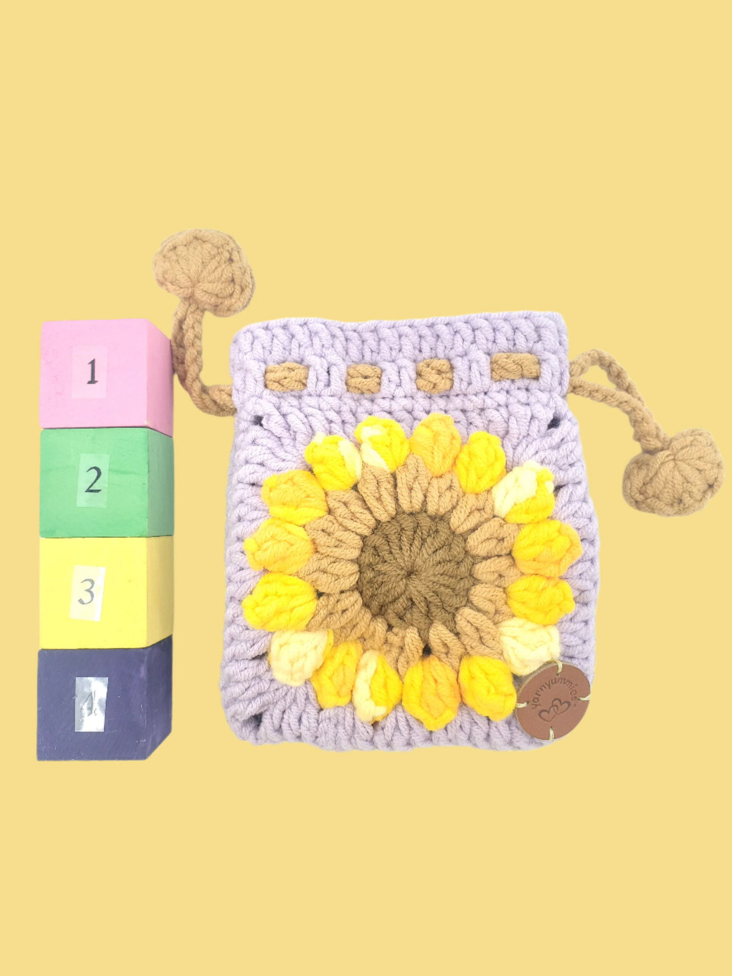 Sunflower Micro Mini Purse