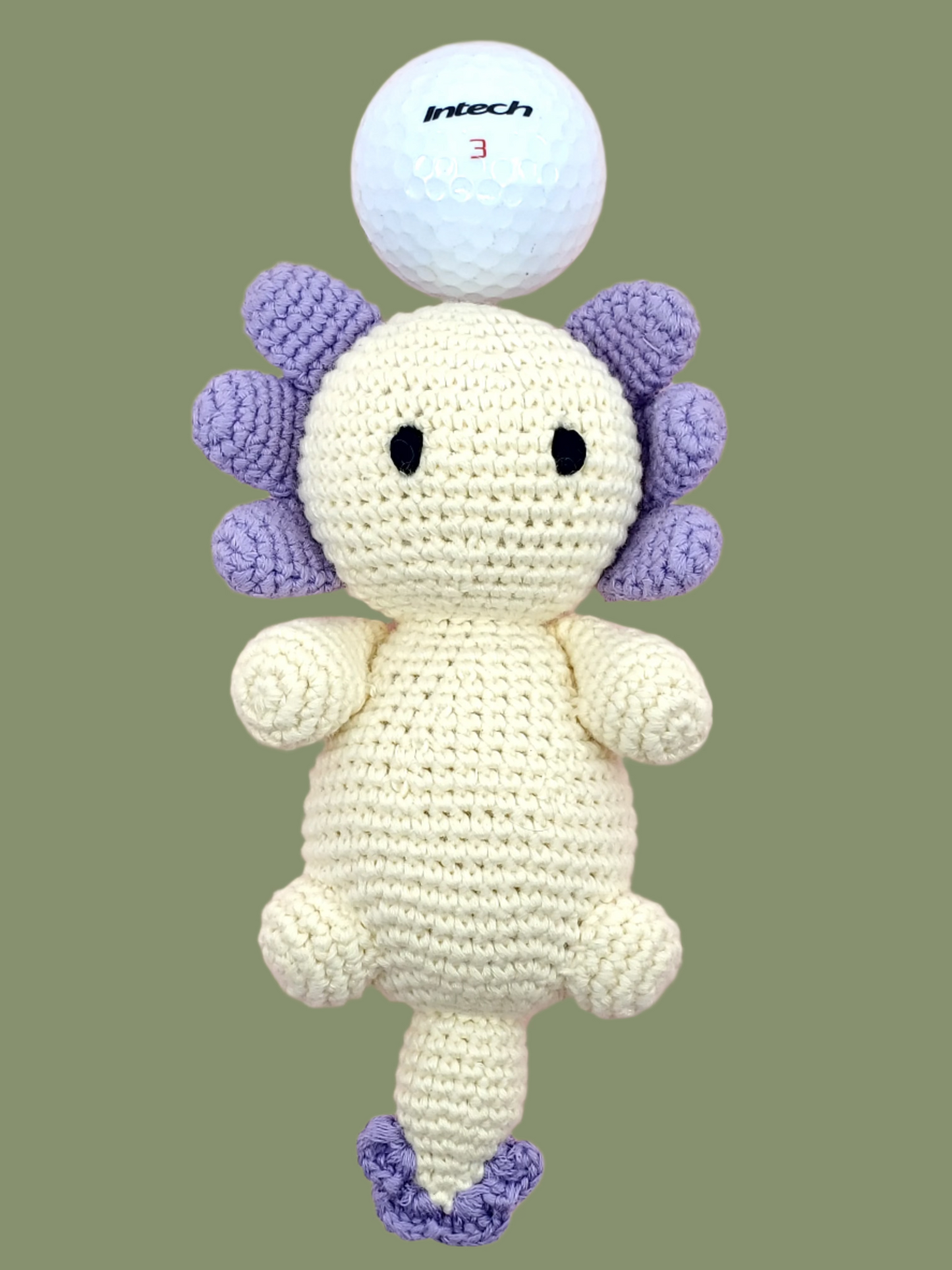 Axolotl - White and Lavander