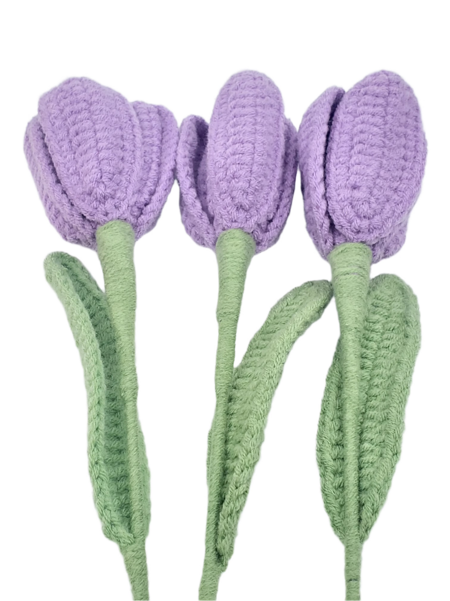 Crochet Flower - Tulips (Single)