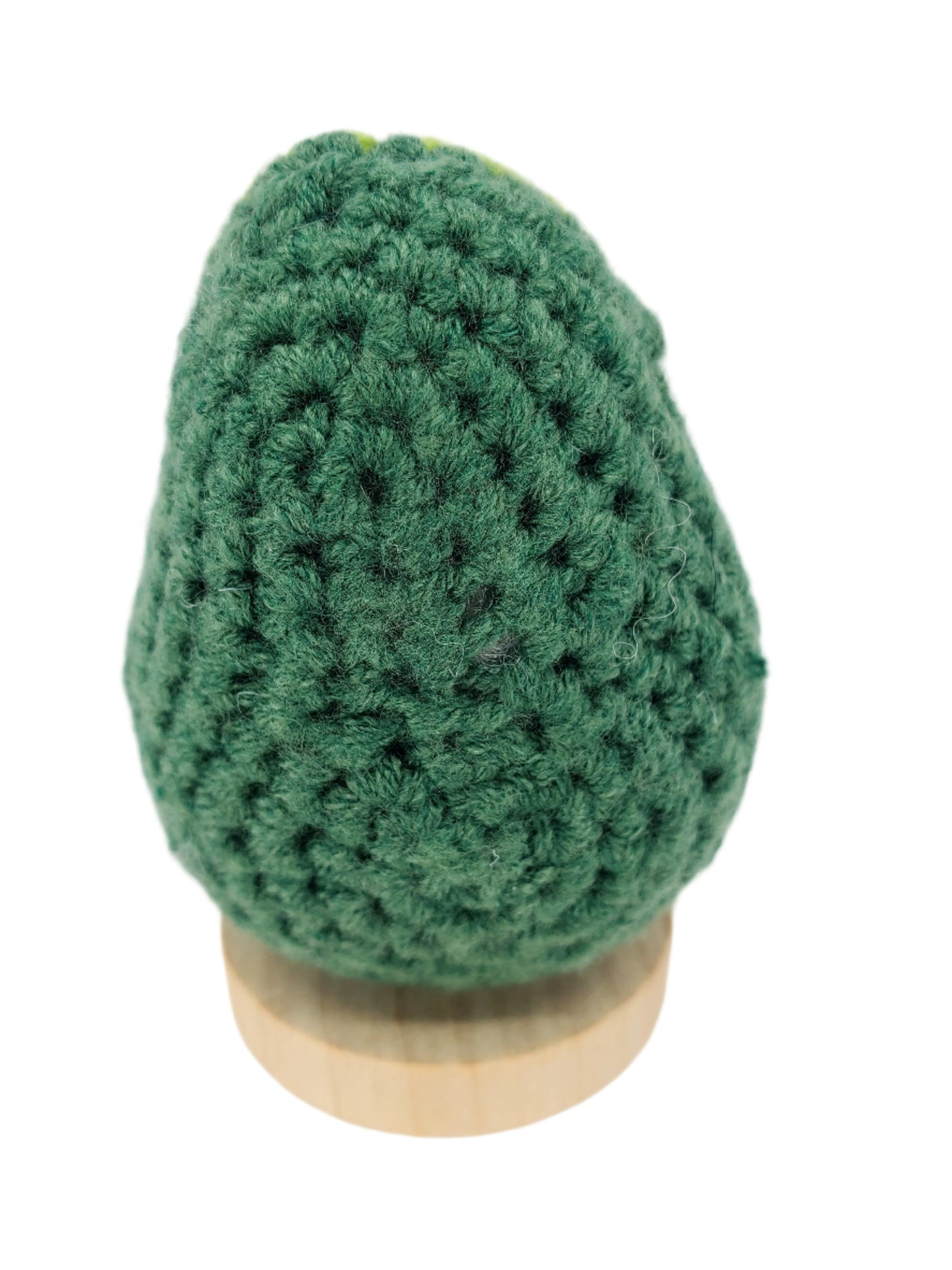 Guac Star – Mini Avocado Amigurumi with Stand
