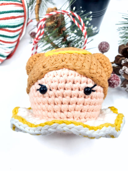 Angel Head Amigurumi Ornament – Gentle, Joyful & Made to Be Treasured 👼