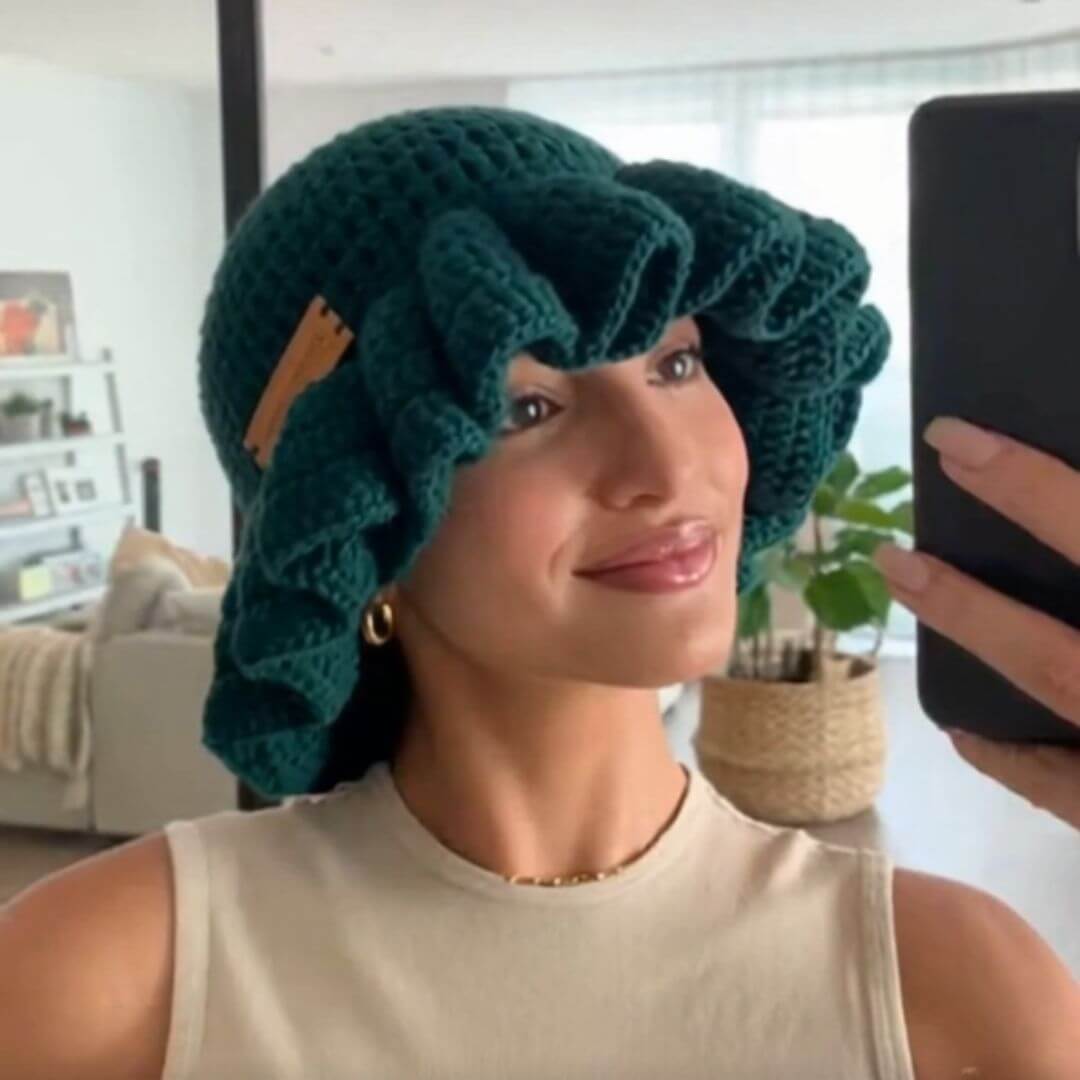 Ruffled Brim Bucket Hat - The "Perfect Hair Day" Hat That Actually Works