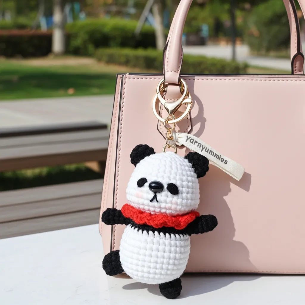 Oreo the Zen Panda - Pocket Pal Keychain 🐼