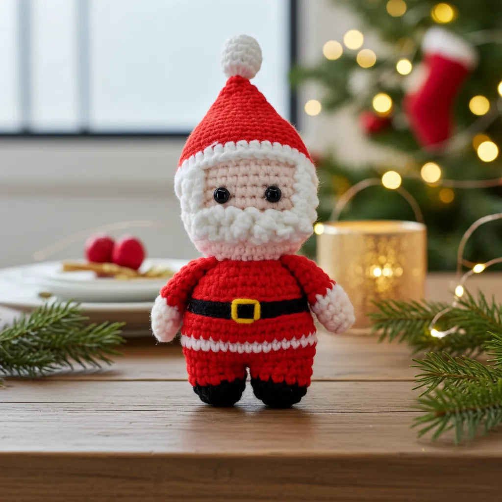 Classic Jolly Santa - Premium Full-Body Tree Ornament 🎅