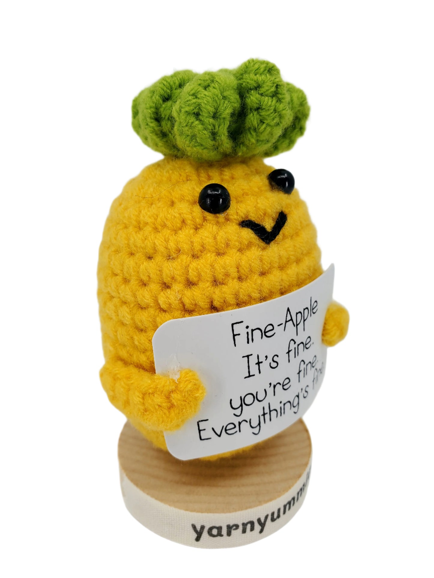 Stress-Relief Companion - Fine-Apple Anxiety Buddy