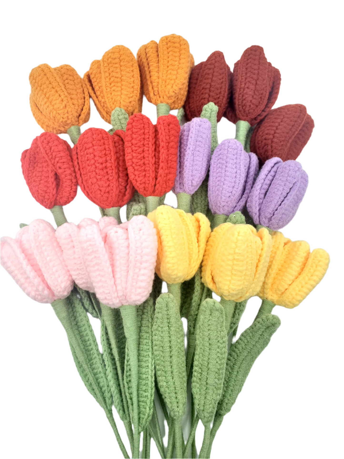 Crochet Flower - Tulips (Single)