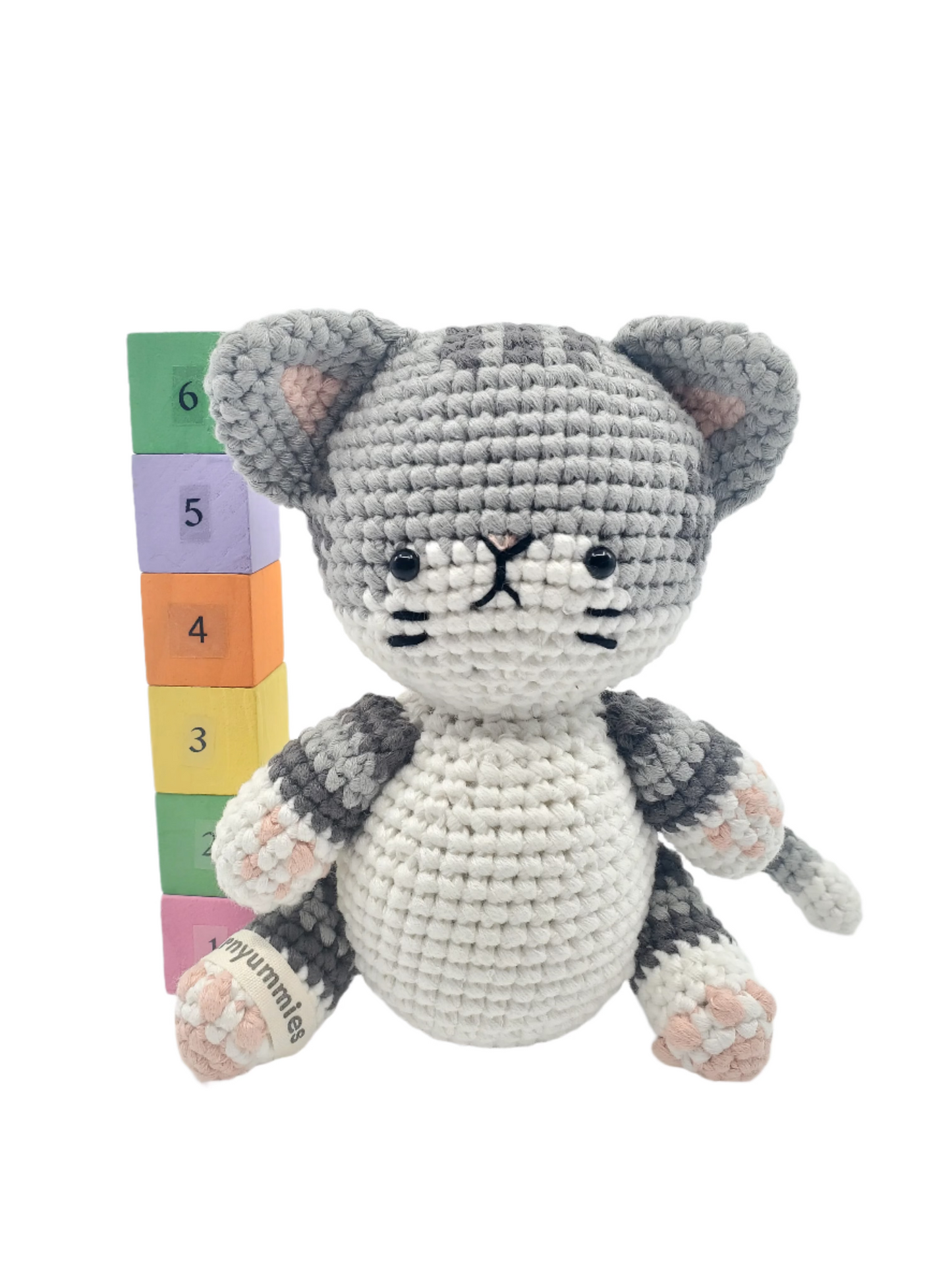 Gray Cat (With Rattle)