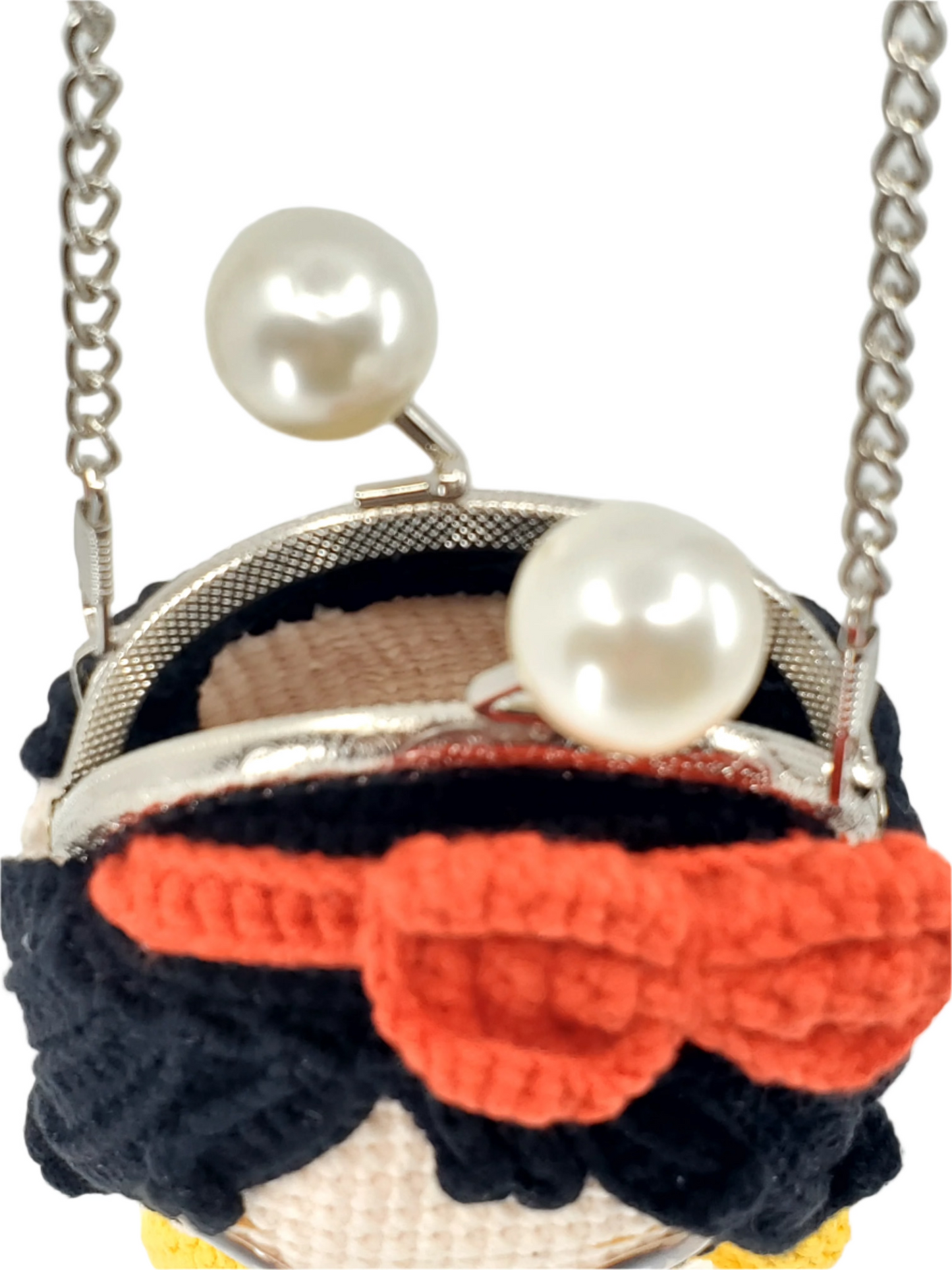 Crossbody Metal Chain Mini Purse - Princess