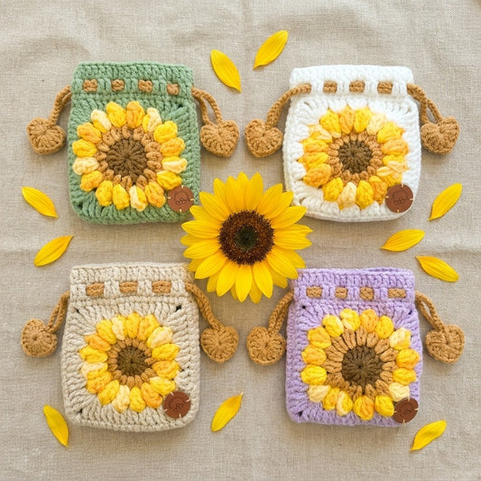 Sunflower Mini Pouch