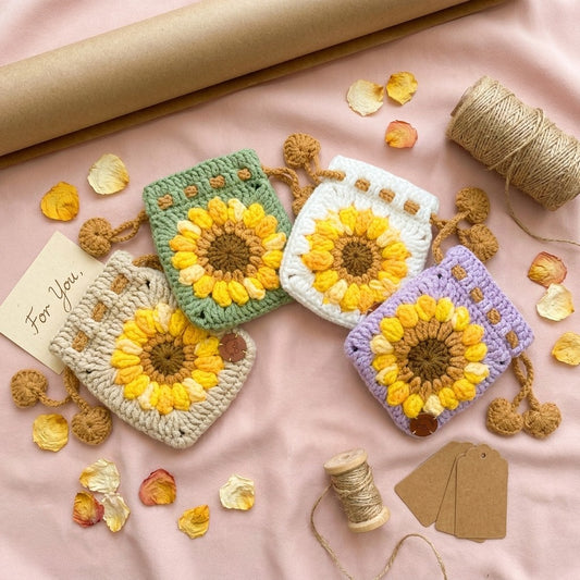 Sunflower Mini Pouch