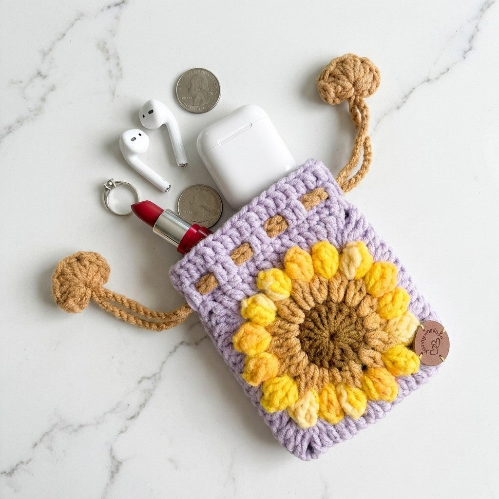 Sunflower Mini Pouch